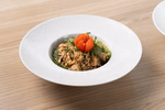 Risotto with chicken and mushrooms